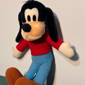 Vintage 80s Walt Disney Goofy Plush Flawed